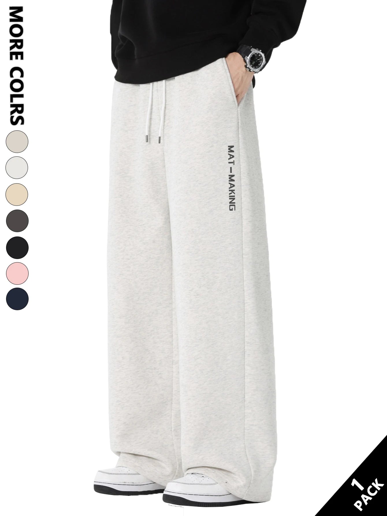 Men's Casual Pants Are Soft and Skin-Friendly, Loose and Non-Restrictive, Suitable for Relaxing at Home, Daily Shopping, Commuting, Outdoor Walks, Casual Gatherings, and Short Vacations