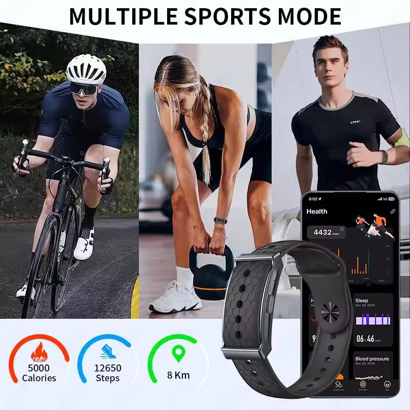 Hot No Screen Smart Watch Men Women Fitness Smart Bracelet Sport Band Heart Rate Blood Oxygen Monitor Health Tracker Smartwatch