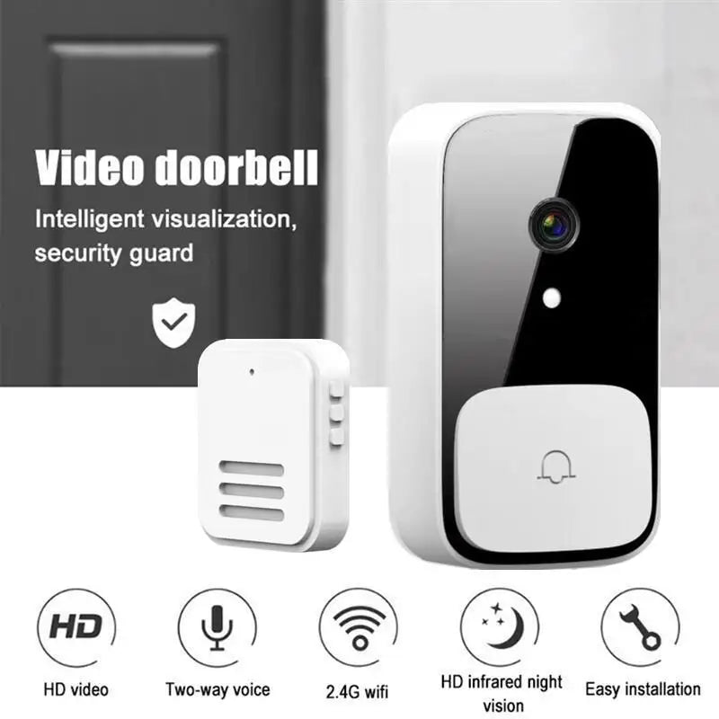 M5 Smart WiFi Video Doorbell Camera Visual Intercom IR Night Vision IP Door Bell Wireless Security Alarm Cameras