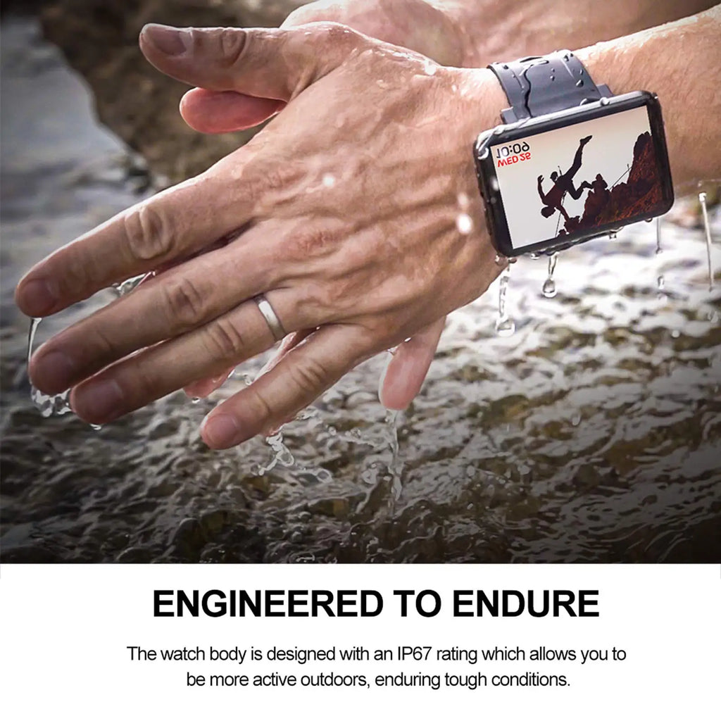 DM100 4G LTE Smart Watch 3GB RAM 32GB ROM 5MP Camera IPS 2700mah Battery 2.86 inch Screen Fitness Sports Sim Card Smartwatch Men
