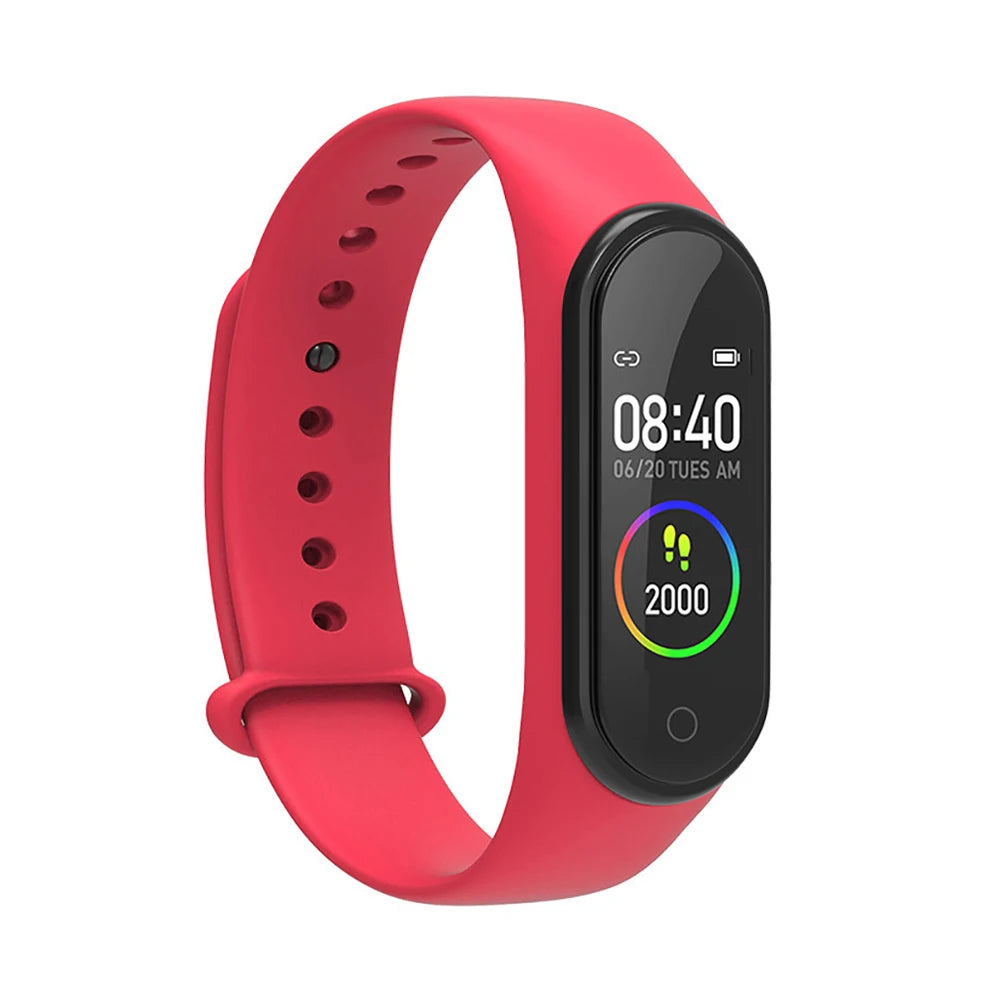 Smart Digital Watch Wristbands Waterproof Blood Pressure Heart Rate Monitor Fitness Tracker Sport Smart Bracelet Men Women Kid