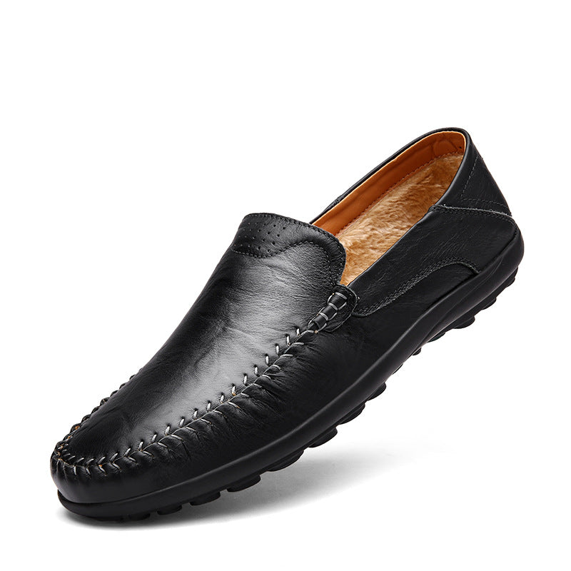 Cowhide Men's Business Casual Leather Shoes