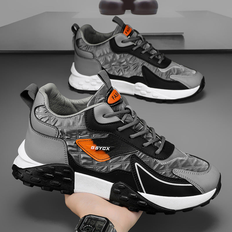 Sports Casual Platform Daddy Shoes Men's Fall