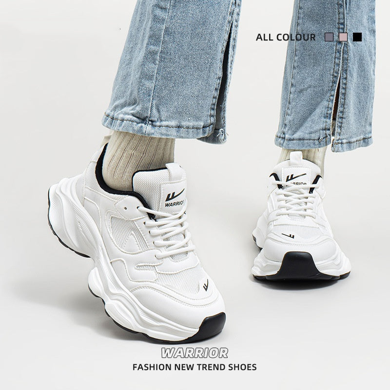 Breathable Mesh White Shoes Women's Sneakers