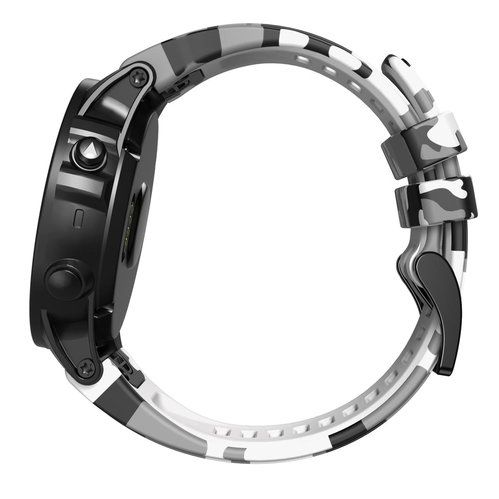 Camouflage Breathable Printed Silicone Strap
