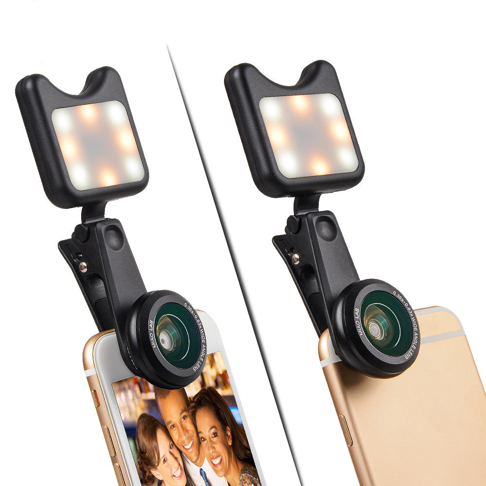 LED Dimming Makeup External Mobile Phone Fill Light