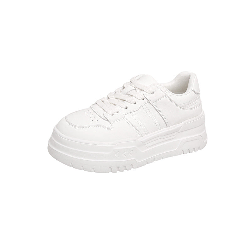 Platform Height Increasing Casual Lace Up Sports Board Shoes