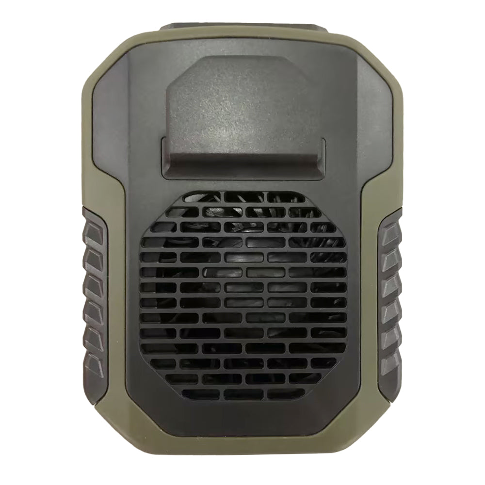 Leaf Less Waist Hanging Fan For Outdoor Sports Large Capacity Battery USB Charging  Portable High Wind Hanging Neck Fan