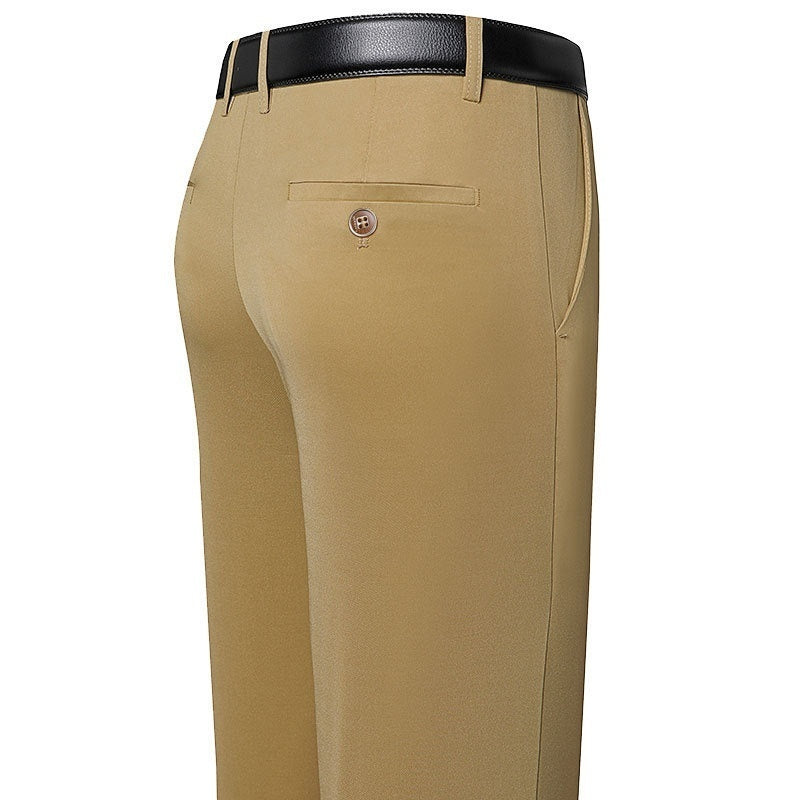 Young And Middle-aged Men's Autumn And Winter New Stretch Casual Pants