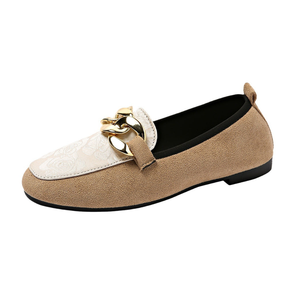 Women's Metal Flat Lazy Doug Shoes
