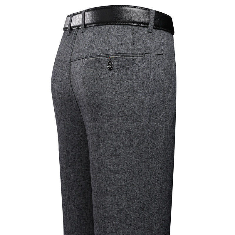 Spring And Autumn Men's Stretch Casual Pants Middle-aged And Elderly