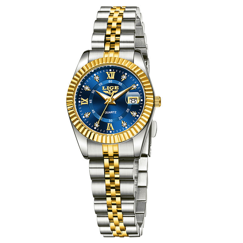 Waterproof Leisure Couple Niche New Quartz Watch