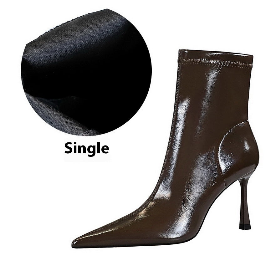 European And American Style Fashion Banquet Female Boots Short Tube
