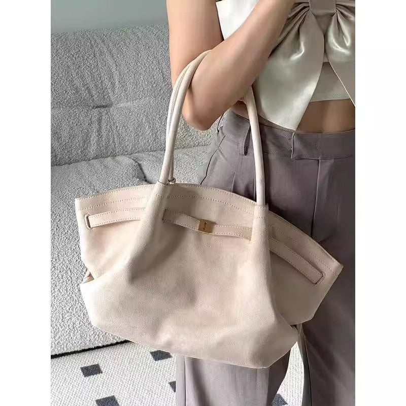Commuter One Shoulder Light Luxury Large Capacity Totes