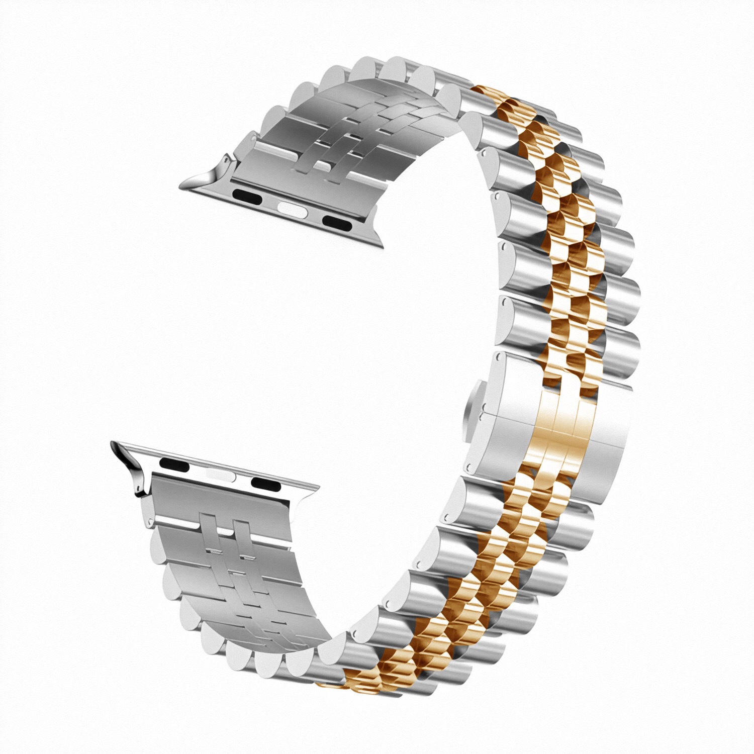 Creative All-match Casual Five-bead Metal Strap