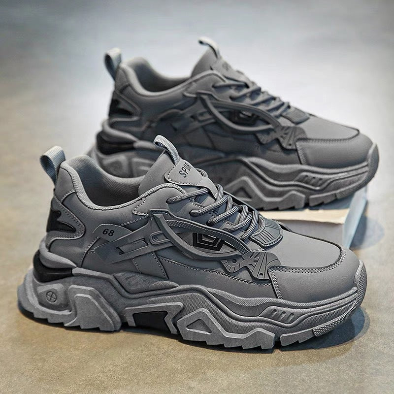 Men's All-match Height Increasing Insole Sneakers