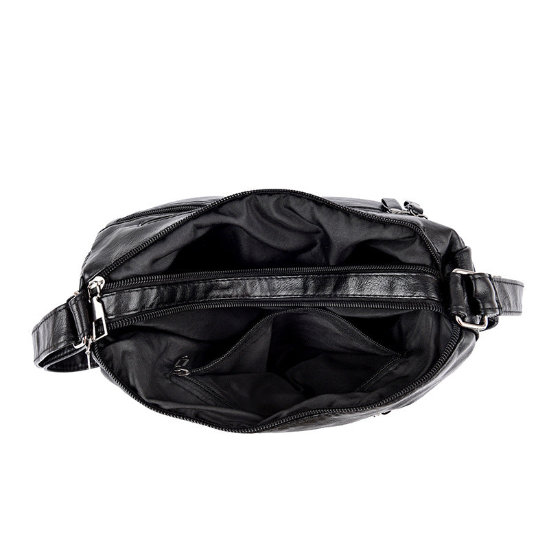 Retro Middle-aged And Elderly Mother Bag More Than Versatile Large Capacity Compartment