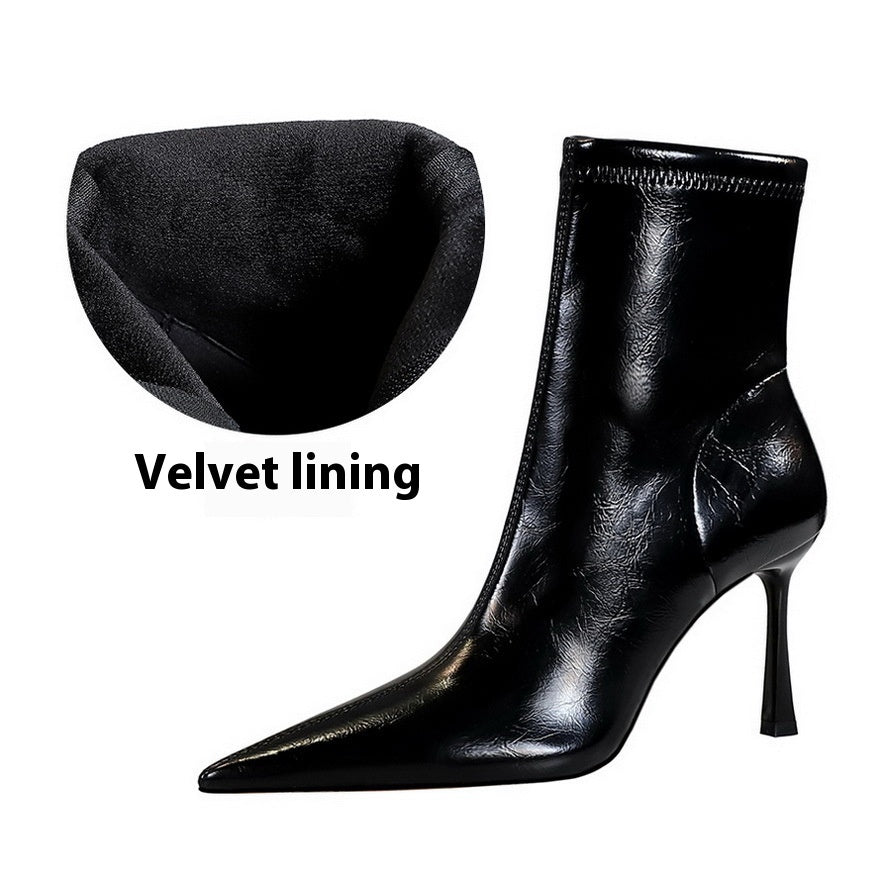 European And American Style Fashion Banquet Female Boots Short Tube