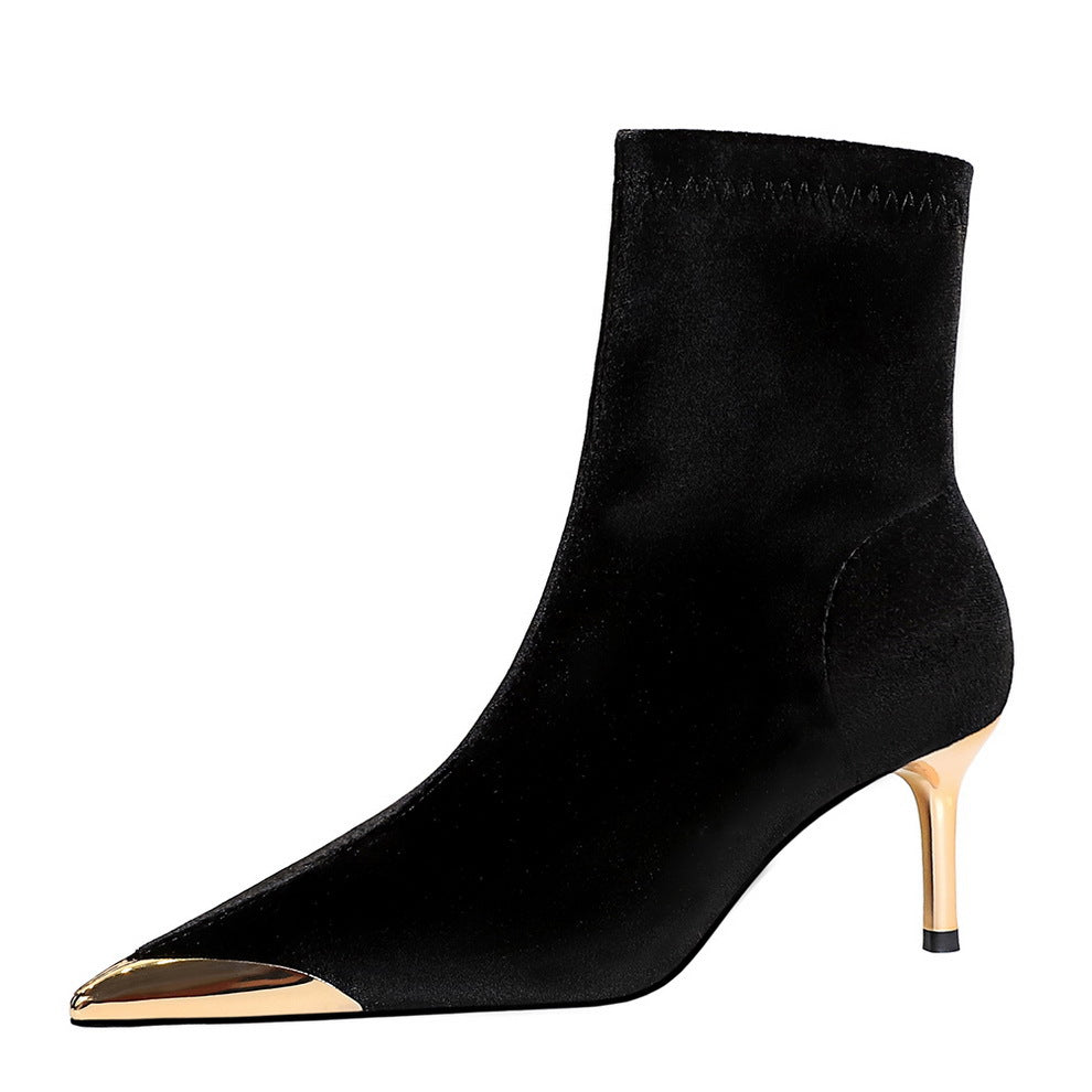 Light Luxury Women's Boots Banquet Pedicure Slimming