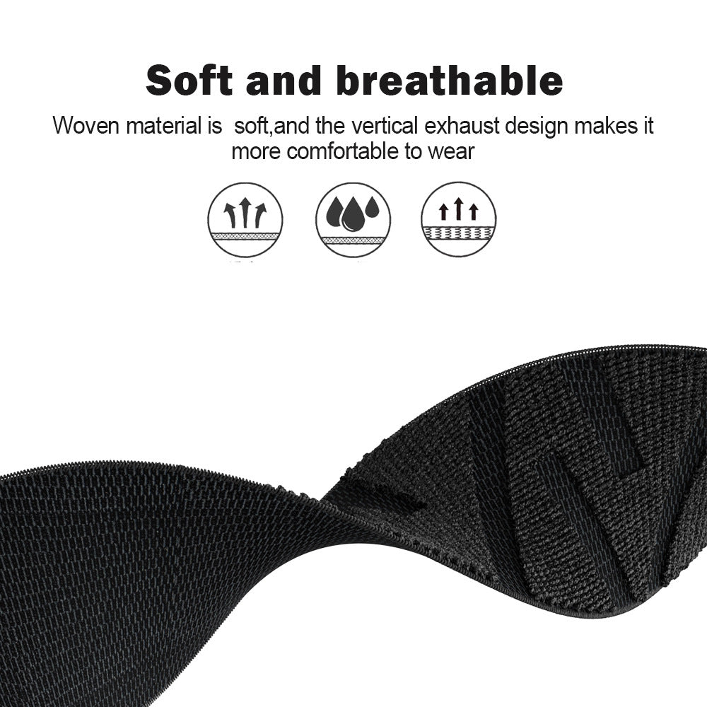 Sports Bracelet Watch Strap Geometric Woven Strap