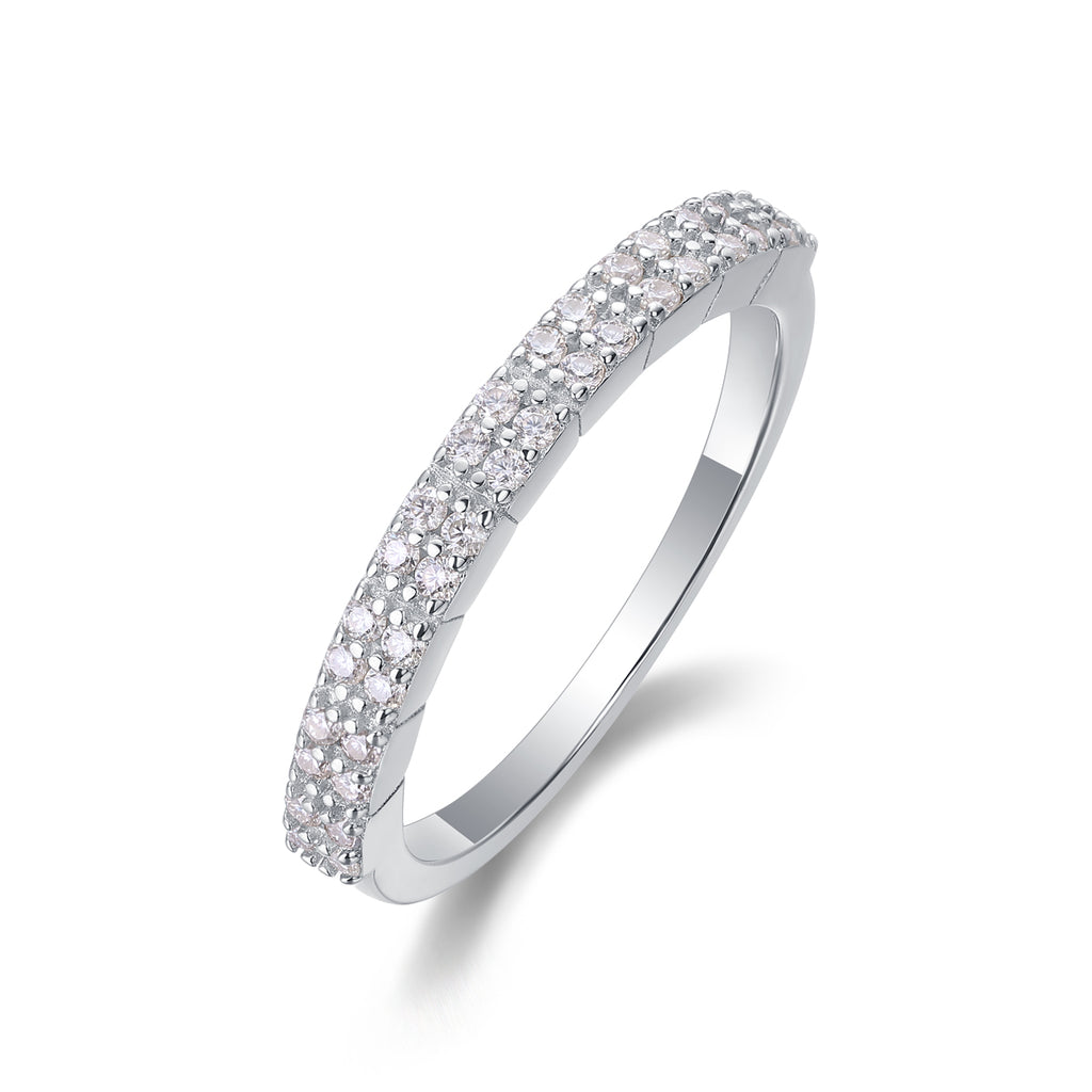 1For Love - A Fashionable And Luxurious Jewelry Accessory Set With Moissanite S925 Sterling Silver And Platinum-plated Diamond Prohibit TikTok sales