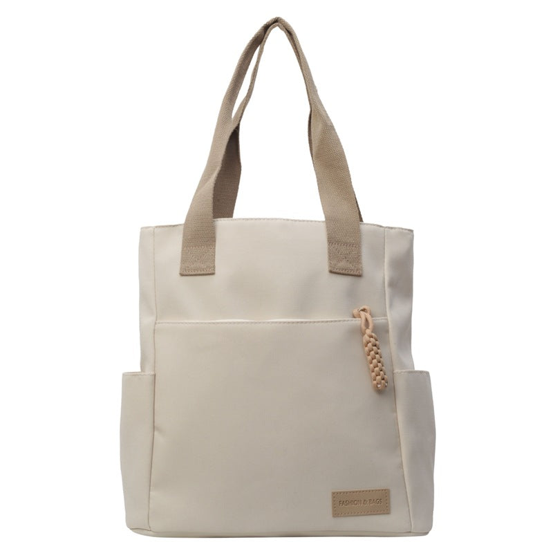 Women's All-match Underarm Large Capacity Canvas Satchel
