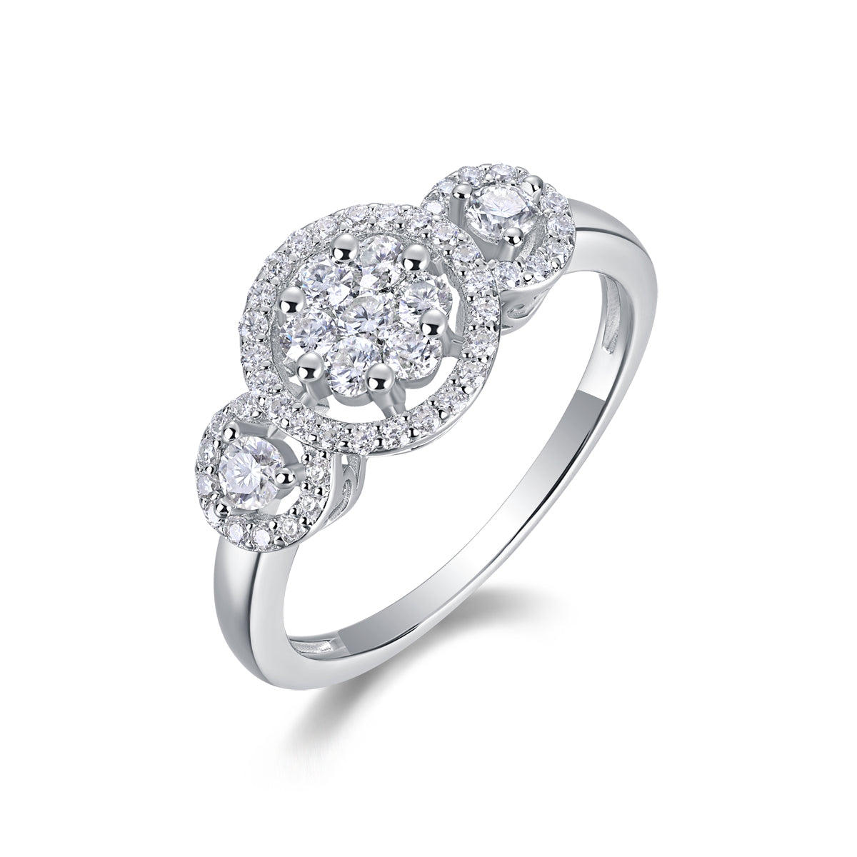 1Serial Dreams - A Fashionable And Luxurious Jewelry Accessory Set With Moissanite S925 Sterling Silver And Platinum-plated Diamond Prohibit TikTok sales