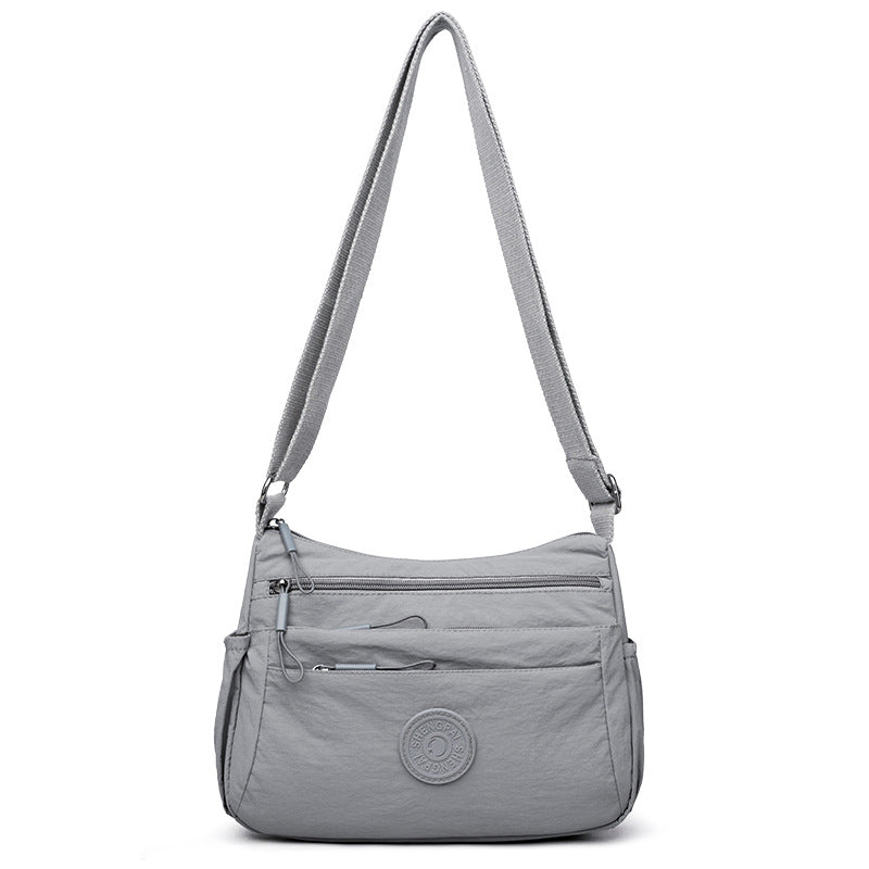 Multi-layer Casual Lightweight Shoulder Messenger Bag Simple