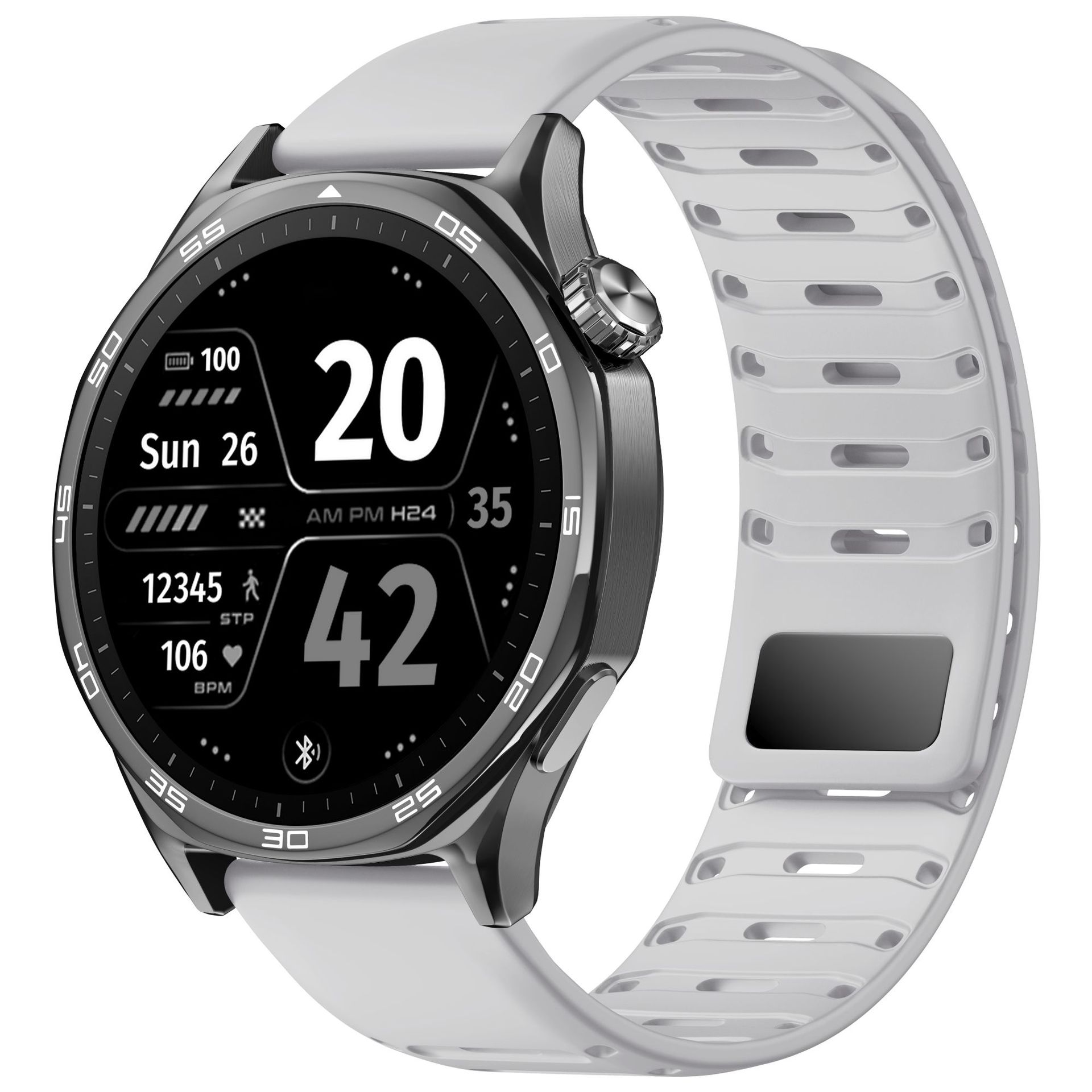 Applicable To GT5 Silicone Breathable Smart Watch Band