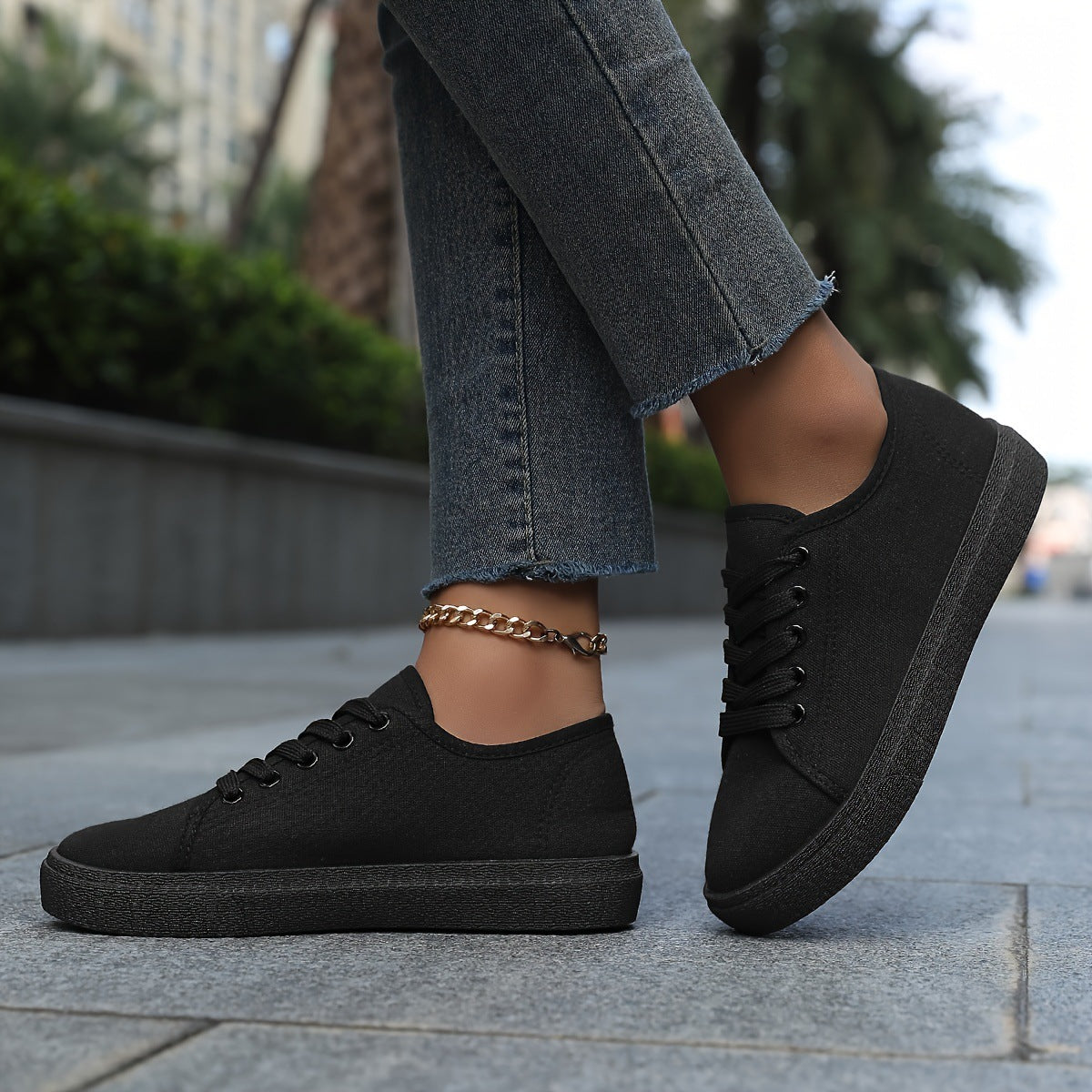 Canvas Shoes Soft Bottom Couple Plus Size Men And Women