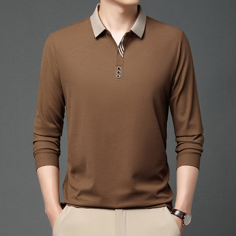 Men's Young And Middle-aged Fashion Casual Long Sleeve Jacket
