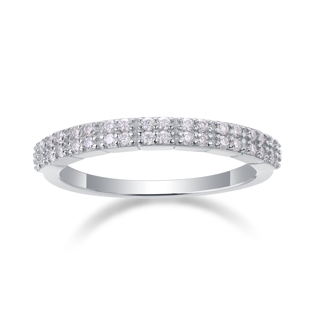 1For Love - A Fashionable And Luxurious Jewelry Accessory Set With Moissanite S925 Sterling Silver And Platinum-plated Diamond Prohibit TikTok sales