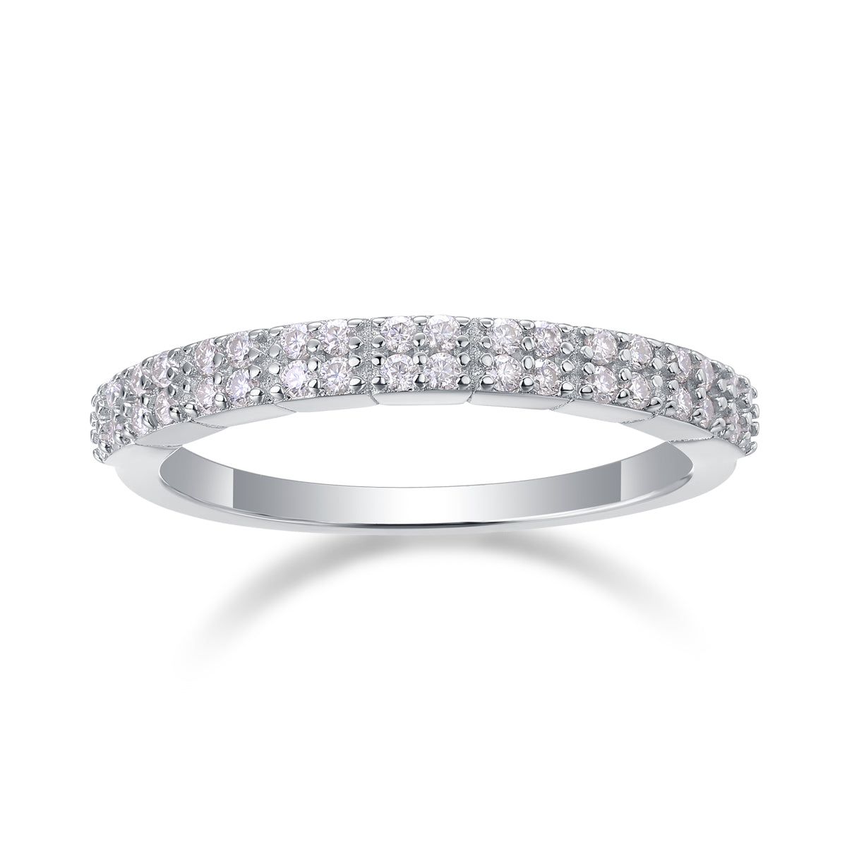 1For Love - A Fashionable And Luxurious Jewelry Accessory Set With Moissanite S925 Sterling Silver And Platinum-plated Diamond Prohibit TikTok sales