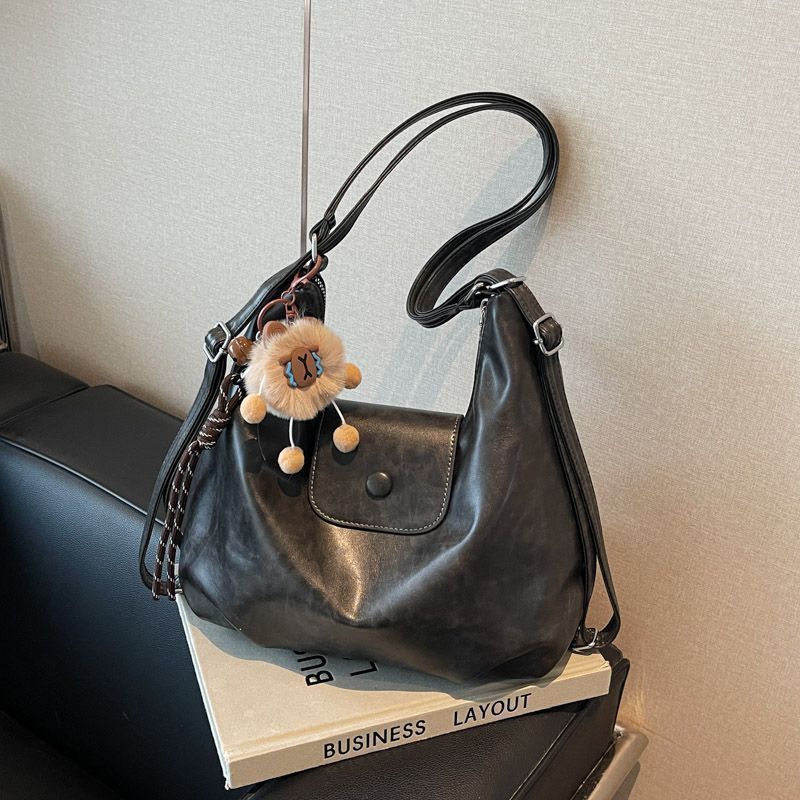 Retro Large Capacity Bag Women's Shoulder Tote Bag