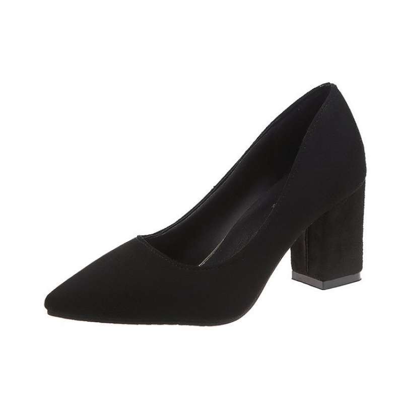Extra Large Women's Chunky Heel High Heels