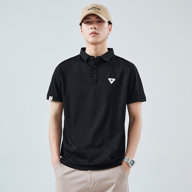 Short-sleeved Men's T-shirt Business Casual Top