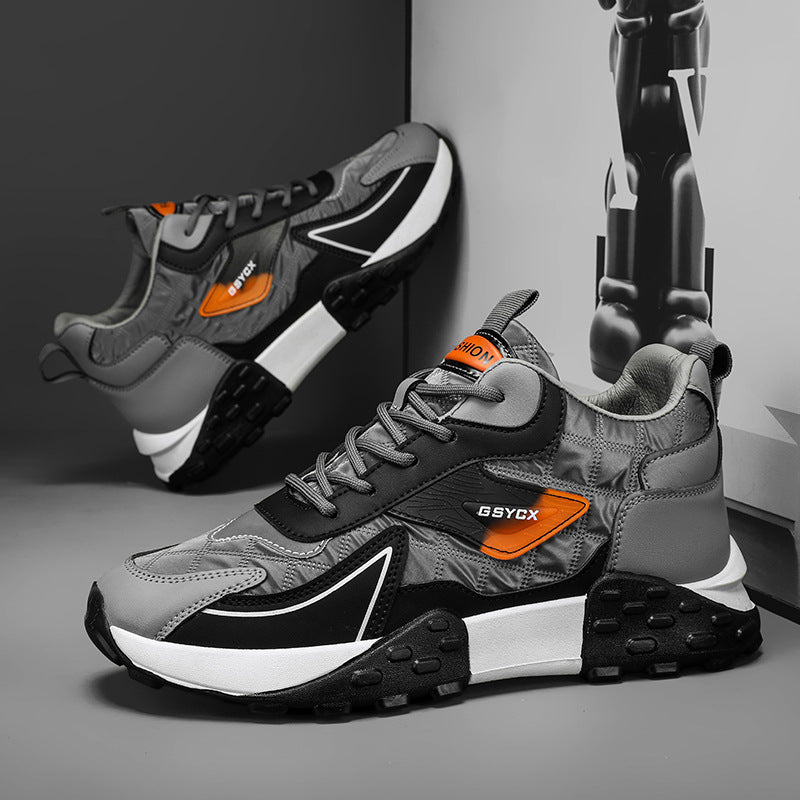 Sports Casual Platform Daddy Shoes Men's Fall