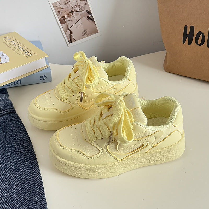 Fashionable All-match Casual Platform Skateboard Shoes