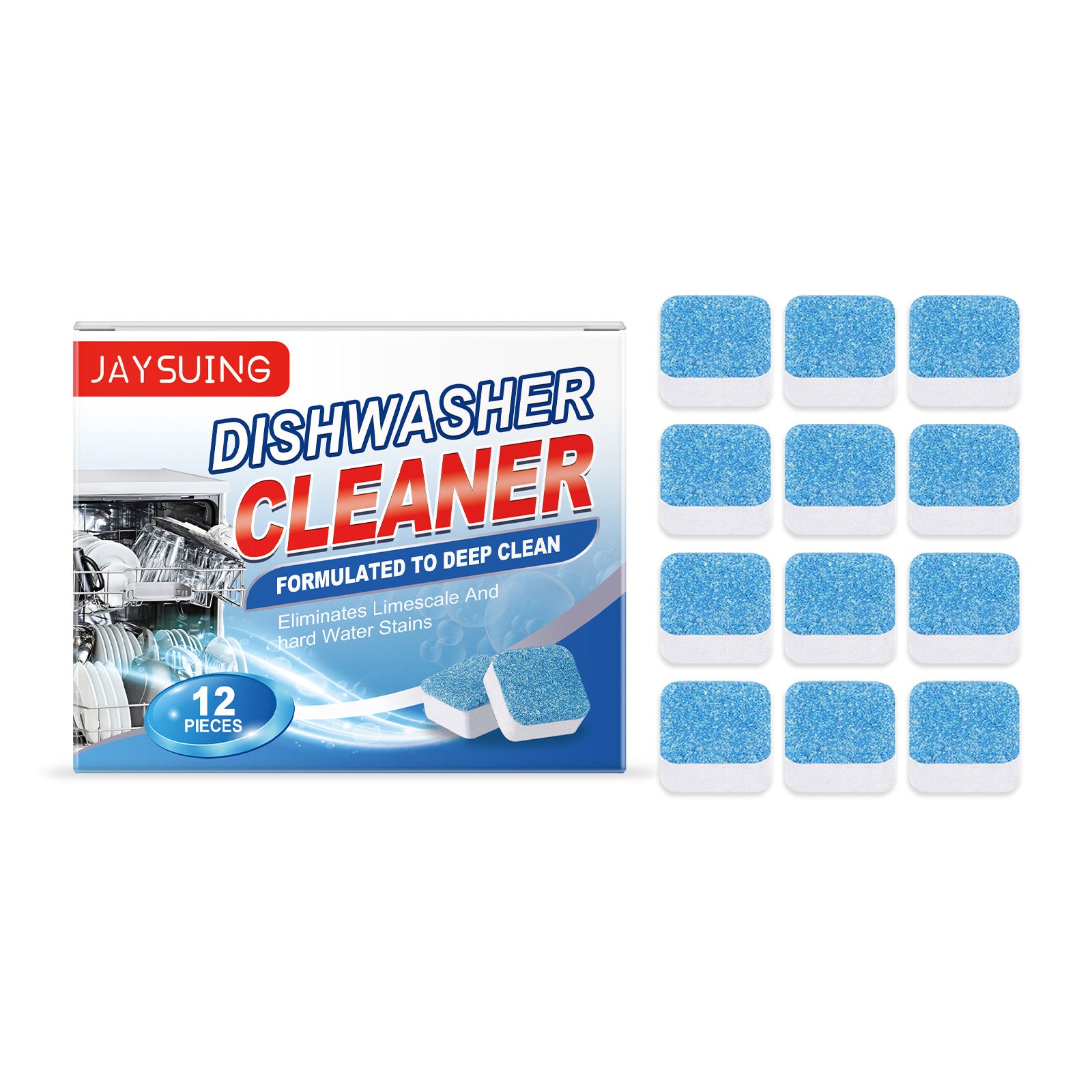 Remove Oil Stains And Scale Household Kitchen Dishwasher Cleaning Odor