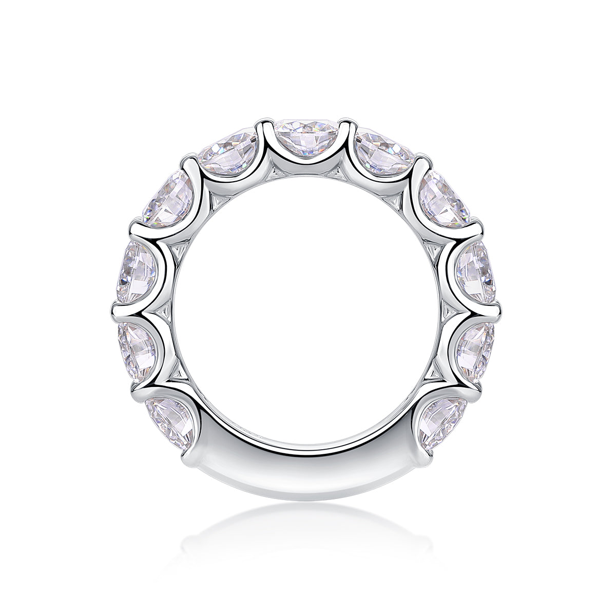 1Dazzling Moments - A Fashionable And Luxurious Jewelry Accessory Set With Moissanite S925 Sterling Silver And Platinum-plated Diamond Prohibit TikTok sales