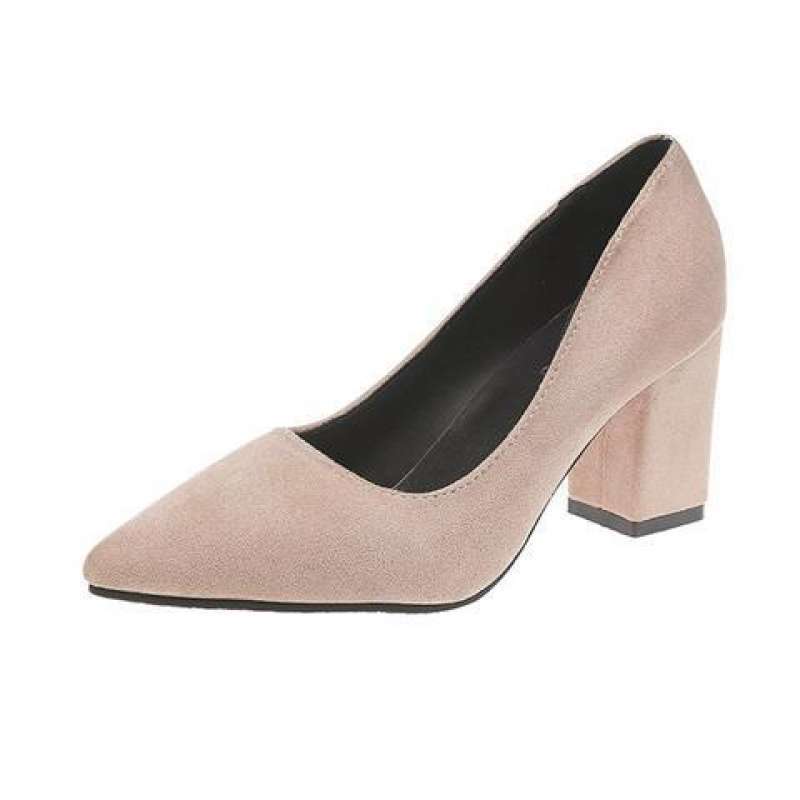 Extra Large Women's Chunky Heel High Heels