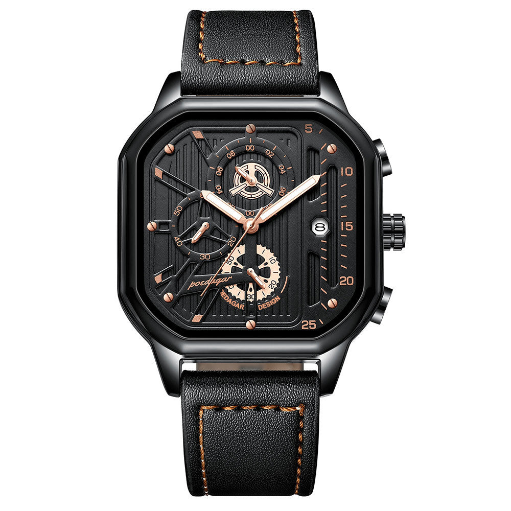 Multifunctional Men's Watch Belt Style Quartz