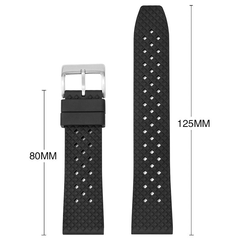 Flat Head Fluororubber Strap Suitable