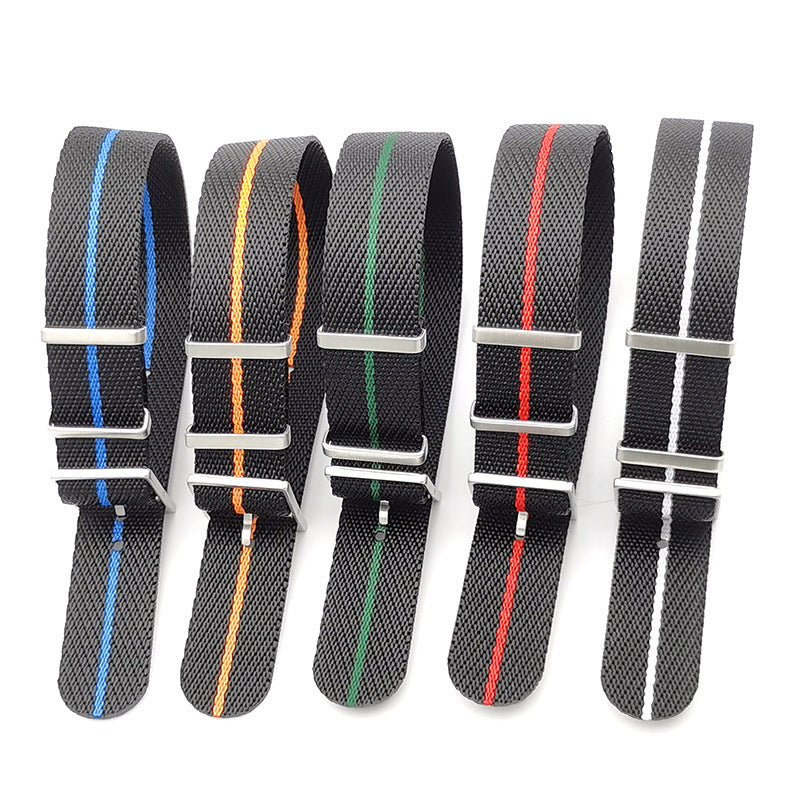 Jacquard Knitted Belt Nylon Watchband