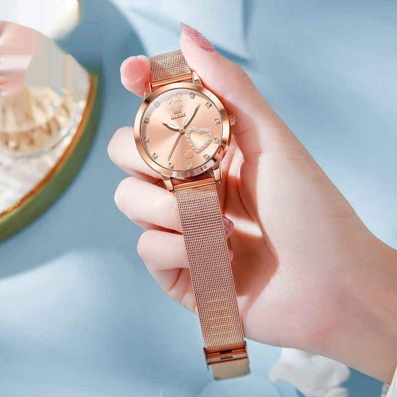 Fashion Personalized Mesh Strap Women's Watch