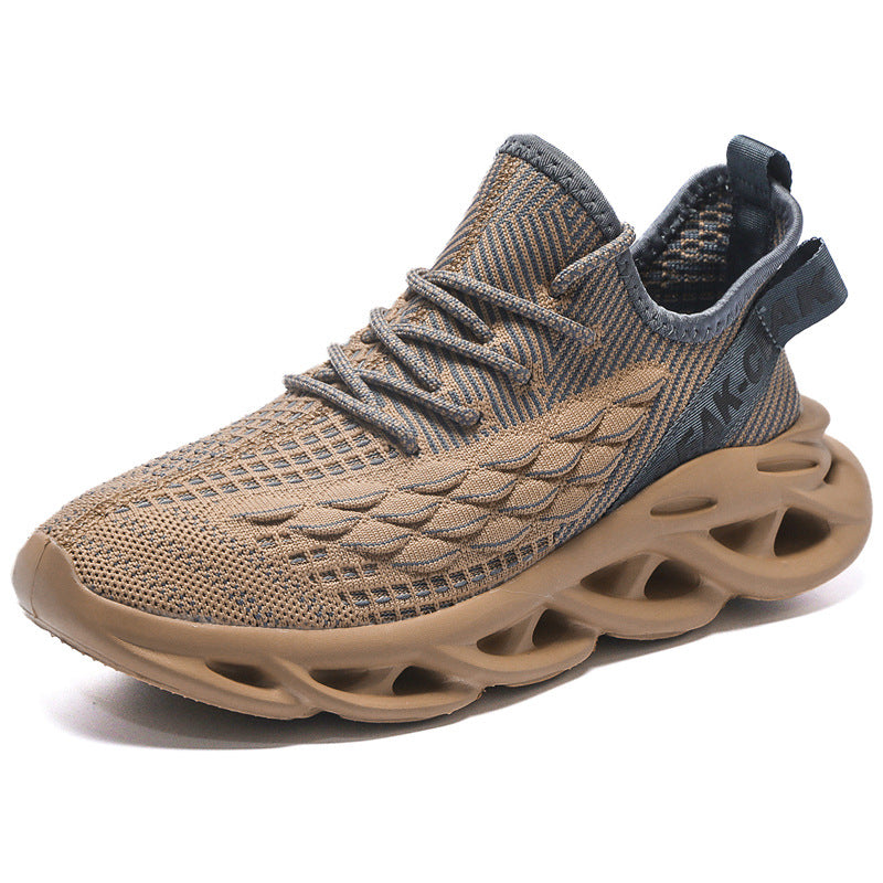 Blade Mesh Sports And Leisure Running Trendy Men's Shoes